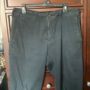 Navy American Eagle Khakis